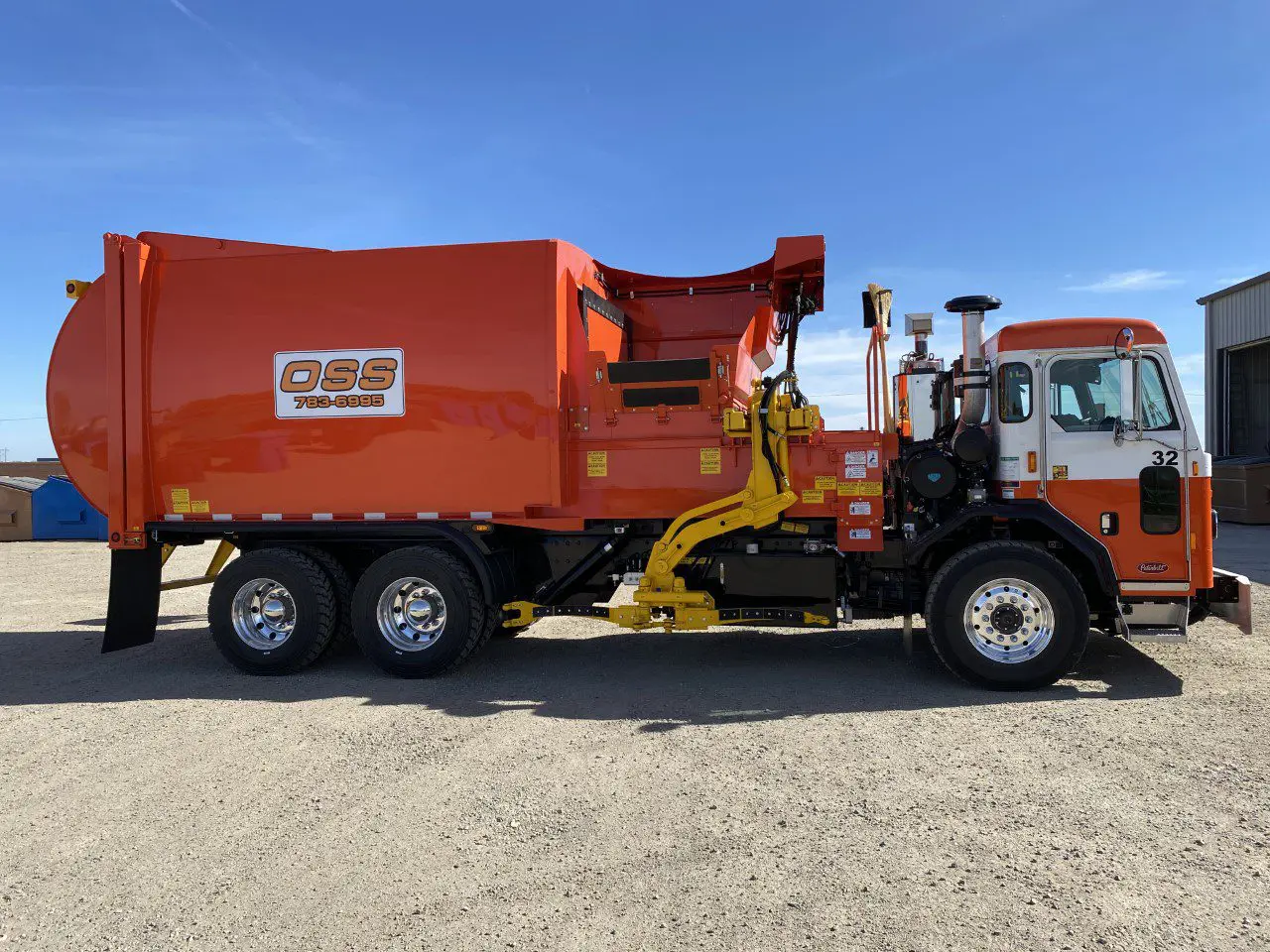 OSS Waste Disposal Truck OSS Waste Disposal Truck